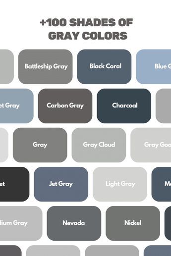 The color gray offers a sophisticated choice with more than a hundred shades, from soft silver gray to deep anthracite gray, from modern concrete gray to elegant smoke gray. Colors With Hex Codes, Grey Colour Chart, Shades Of Grey Paint, Grey Goo, Shades Of Gray Color, Nardo Grey, Zyla Colors, Grey Paint, Grey Clouds