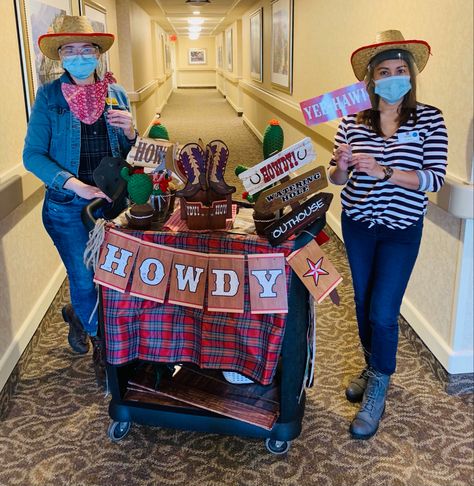 Nursing Home Theme Days, Activity Director Office Ideas, Nursing Home Party Ideas, Activity Cart Nursing Home, Activities Assistant Nursing Homes, Assisted Living Week Ideas For Residents, Resident Activity Ideas Nursing Home, Nursing Home Week Ideas, Assisted Living Week Ideas