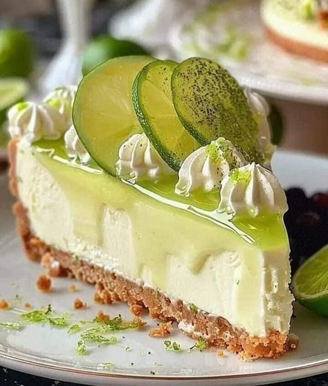 Lime Mousse, Mousse Cheesecake, Cheesecake Ingredients, Cheesecake Mousse, Tasty Kitchen, Simple Wedding Cake, Indulgent Desserts, Creamy Cheesecake, Great Desserts