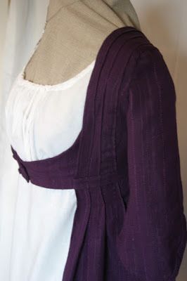 Regency Gown, Regency Era Fashion, Purple Linen, 18th Century Clothing, Period Dress, Regency Dress, Regency Fashion, Period Outfit, Century Clothing