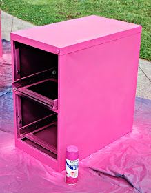 Filing Cabinet Makeover, Painted File Cabinets, File Cabinet Makeover, Revamp Furniture, Classroom Makeover, Painting Stuff, File Organizer, Metal Filing Cabinet, Diy Office