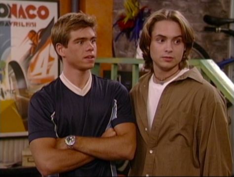 Jack Hunter And Eric Matthews, Eric Matthews X Jack Hunter, Eric Matthews And Jack Hunter, Jack And Eric Boy Meets World, Jack Hunter Boy Meets World, Eric Matthews Outfits, Eric Mathews, 90s Aesthetic Fashion, Shawn Hunter