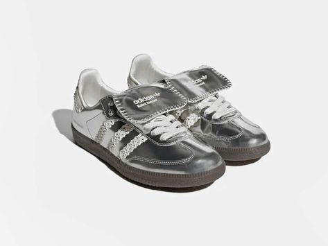 Men Fashion Shoes, Shoes Silver, Silver Samba, Sambas Wales Bonner, Wales Bonner Samba Silver, Wales Bonner X Adidas, Wales Bonner Samba, Latest Jordans, Wales Bonner