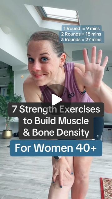 Strong Back Exercises At Home, Home Ab Workouts For Women, Bone Density Exercises, Muscle Strengthening Exercises, Workout Programs For Women, Dance Cardio, Body Exercises, Muscle Building Workouts, Workout Diet