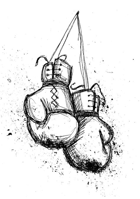 Pen Art Drawings, Easy Doodles Drawings, Easy Drawings Sketches, Graffiti Drawing, Doodle Art Designs, Mini Drawings, Art Drawings Sketches Creative, Hand Art Drawing, Boxing Gloves