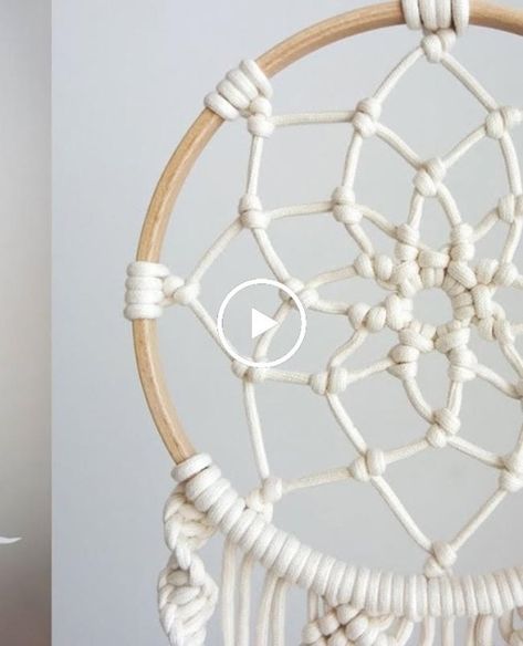 DIY Macrame Dreamcatcher Super Dreamcatcher Macrame Diy, Macrame Dream Catcher Diy Tutorials Free, Macrame Dreamcatcher Pattern, Diy Macrame Dreamcatcher Tutorials, Macrame Dreamcatcher Diy, Dream Catcher Macrame Diy, Macrame Dreamcatcher Tutorial, Easy Macrame Dream Catcher, Dreamcatcher Macrame Tutorial