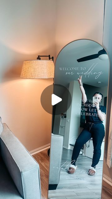 Specialty Signage - Events | Diane on Instagram: "Selfie mirror? YES, PLEASE! ✨   We absolutely LOVE these and think it’s a great addition to any event. They are a multi-purpose sign that can act as not only a welcome sign, but a way to incorporate a selfie moment where guests can show that they were there and to also set the tone for the event with the verbiage used!   We rent these out so feel free to ask about it!  @audrey_jean_events @calamigosevents   #welcomesign #mirrorsign #welcomemirror #wedding #weddinginspiration #weddingdecor #weddingsign #weddingsignage #malibuwedding #socalwedding #elegantwedding #behindthescenes" Mirror Welcome Sign Wedding, Wedding Selfie Mirror, Wedding Mirror, Malibu Wedding, Selfie Mirror, Mirror Sign, Instagram Selfie, Socal Wedding, Seating Chart Wedding