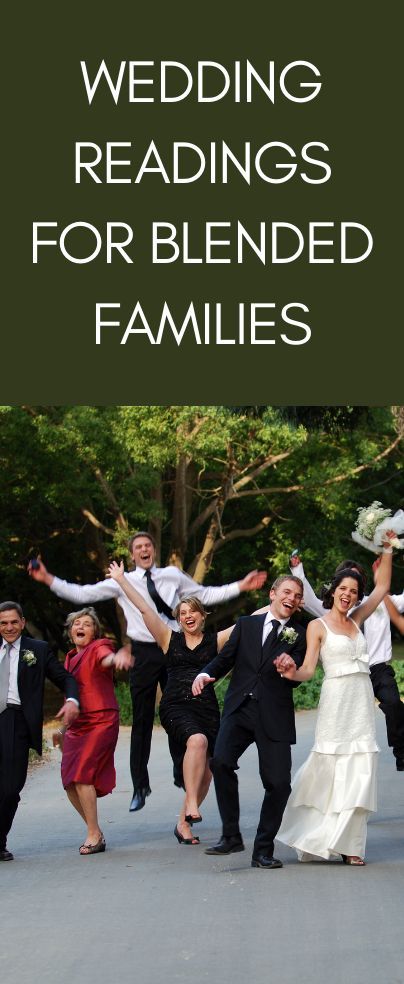 A wedding is a special time for any couple. For blended families, incorporating everyone can sometimes be tricky. Fortunately, there are some great wedding readings for blended families that will make the couple and their kids feel special and loved. Vows For Blended Families, Family Blending Wedding Ideas, Blending Family Wedding Vows, Throuple Commitment Ceremony, Blending Family Ceremony Ideas, Wedding Vows For Blended Families, Wedding Ideas For Blended Families, Wedding Script For Blended Family, Wedding Readings For Family To Read