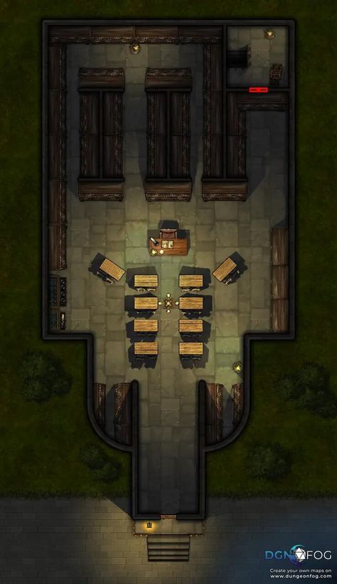 Library Battlemap Dnd, Dnd Library Map, Library Battlemap, Dnd Library, Roll20 Maps, Dungeon Rpg, Map Rpg, Tokens Rpg, Classroom Map