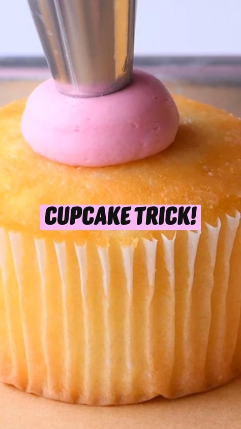 CUPCAKE TRICK! in 2022 | Giant cupcake recipes, Tasty baking, Cupcake decorating tips Giant Cupcake Recipes, Cupcake Tricks, Baking Recipes Desserts, Summer Desserts Easy Healthy, Dessert Oreo, Cupcake Decorating Tips, Healthy Summer Desserts, Cupcake Cake Designs, Fun Baking