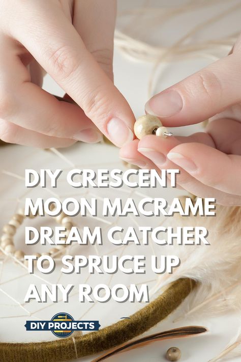 A macrame dream catcher is something that most girls want in their room nowadays. With fun macrame patterns available online, it is very easy to learn how to make a dream catcher!  Let us show you a truly unique DIY dream catcher tutorial that involves very simple macrame knots! Diy Dream Catcher Tutorial, Dream Catcher Tutorial, Macrame Dream Catcher, Simple Macrame, Cold Remedies, Dream Catcher Diy, Macrame Knots, Macrame Projects, Crescent Moon