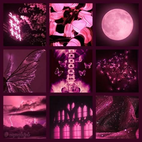 Color Palette Challenge Art, Pastel Goth Mood Board, How To Make A Moodboard, Halloween Moodboard Aesthetic, Colorful Goth Aesthetic, Moodboard Template Layout, Hot Pink Moodboard, Heart Moodboard, F2u Moodboards