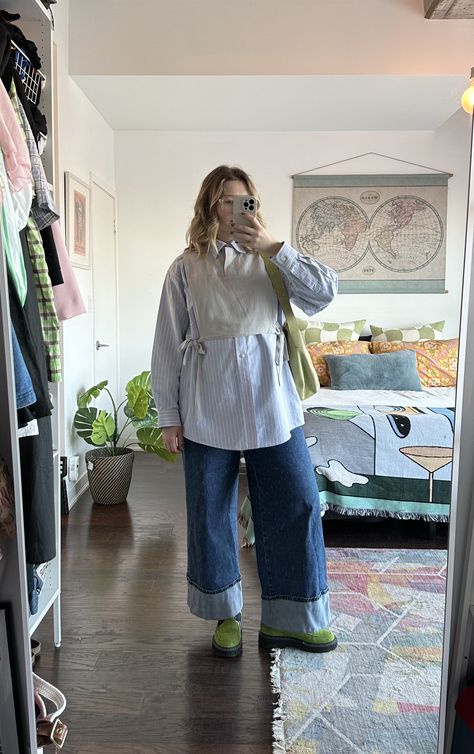 2024 Plus Size Fashion, Dress Over Pants Outfits, Soft Masc Outfits For Women, Masc Outfits For Women, Linen Style Fashion, Dress Over Pants, Midsize Outfits, Swedish Fashion, Save Outfits