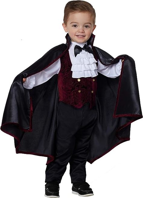 Spirit Halloween Toddler Vampire Costume Deluxe Toddler Vampire Costume, Dracula Costume, Halloween Toddler, Vampire Costume, Toddler Halloween, Dracula, Spirit Halloween, Halloween Kids, Shoes Jewelry