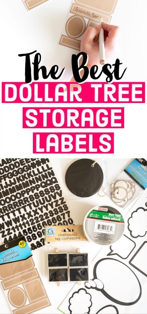 Home Organization | Storage Ideas | Storage Labels | Cheap Organizing Ideas | Dollar Tree Storage Solutions Labels For Organizing Bins, How To Label Storage Bins, Diy Labels For Storage Bins, Cheap Organizing Ideas, Polished Habitat, Labels For Storage Bins, Moving Box Labels, Organization Storage Ideas, Dollar Tree Storage Bins