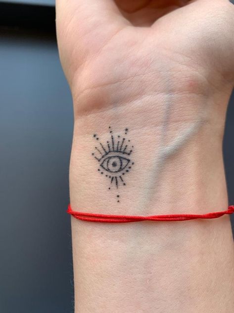 Intuition Eye Tattoo, Wanted Tattoo, Spiritual Tattoo, Protection Tattoo, Hippie Tattoo, Evil Eye Tattoo, Chic Tattoo, Hand Tattoos For Women, Dainty Tattoos