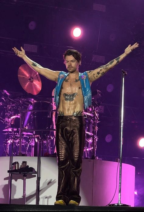 Harry Styles Full Body Picture Standing, Harry Styles Full Body Picture, Harry Styles Naked, Harry Styles Costume, Harry Styles Love On Tour Outfits, Darren Barnet, Harry Styles Shirtless, Harry Styles Lockscreen, Love On Tour Outfits