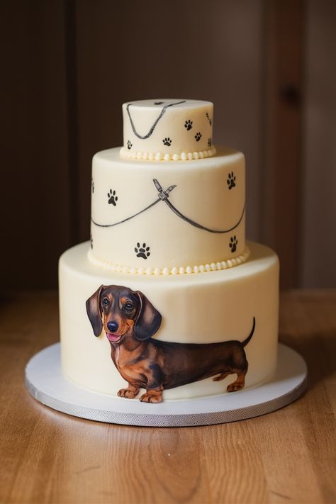 Dachshund Birthday Cake Ideas for Your Pup Dachshund Cake, Lady Dog, Dachshund Birthday, Dog Birthday Cake, Dog Cakes, Easter Cake, Biscuit Cake, Birthday Cake Ideas, Awesome Cakes