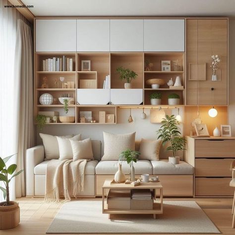 Small Apartment Japandi, Muji Interior Design Living Rooms, Ikea Japandi Style, Japandi Small Apartment, Japandi Interiors Moodboard, Muji Living Room, Adu Interior, Muji Interior, Japandi Living Room Design