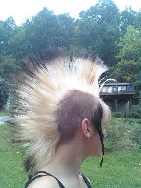 Chelsea Hawk, Chelsea Mohawk, Growing Out My Hair, Hawk Haircut, Mohawk Cut, My New Years Resolution, Punk Girls, Punks Not Dead, Mohawks