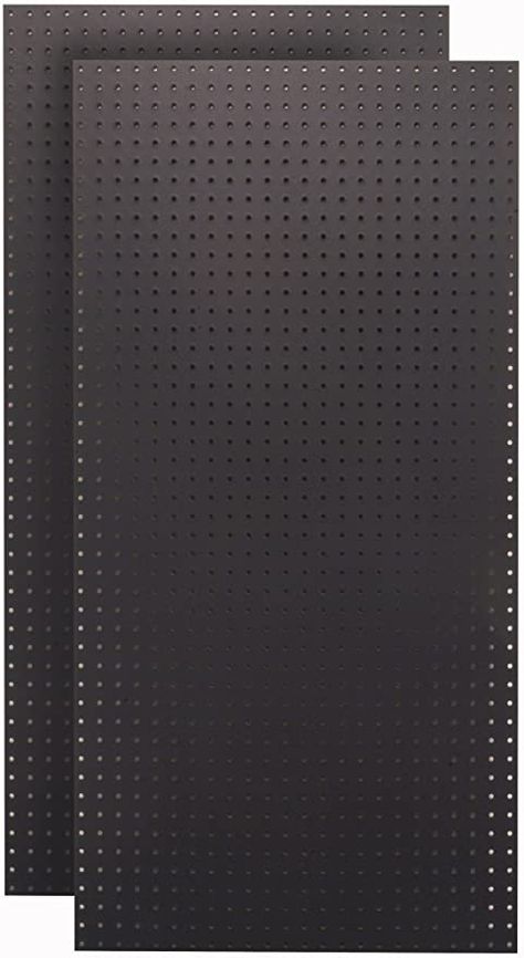 Triton Products (HDB-2) 2) 24 In. W x 48 In. H x 1/4 In. D Black High Density Fiberboard Pegboards - - Amazon.com Black Pegboard, Peg Board, Density, 4 Inch, Office Supplies, Black