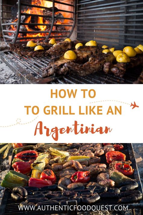 Argentinian Vegetable Recipes, Authentic Argentinian Recipes, Argentine Vegetables, Argentine Grill Recipes, Argentinian Bbq Outdoor, Argentinian Grill Outdoor, Argentinian Steak, Argentinian Asado Grill, Argentinian Bbq