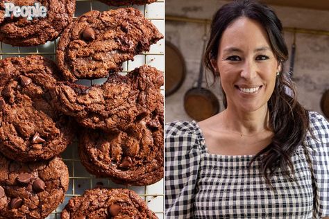 Joanna Gaines' Brownie Cookies Are an 'Easy Win for Everyone' in Her Family — Get the Recipe! Joanna Gaines Candy Recipes, Banana Foster Pancakes, Cookie Delight, Joanna Gaines Recipes, Silos Baking Co, Cookie Brownie Recipe, Fresh Dishes, Magnolia Table, Kitchen Fun