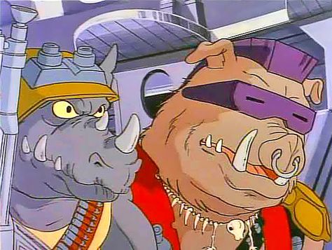 The live-action Teenage Mutant Ninja Turtles sequel is bringing more fan favorites to the franchise. Random Reference, Bebop And Rocksteady, Ninja Turtles 2, Teenage Turtles, Comedy Cartoon, Marvel Comics Covers, Old School Cartoons, Pixar Films, Teenage Ninja Turtles