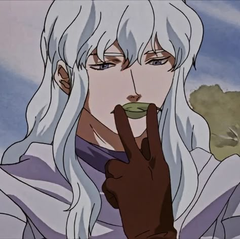 Griffith Berserk Aesthetic, Berserk Griffith Icon, Griffith Pfp, Griffith Cosplay, Berserk Icons, Berserk Griffith, Berserk Anime 1997, Griffith Berserk, Berserk Anime