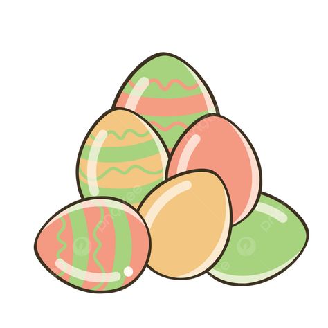 Easter Eggs Illustration, Easter Egg Illustration, Eggs Illustration, Egg Illustration, Egg Clipart, Colour Png, Egg Photo, Easter Illustration, Adobe Illustrator Vector