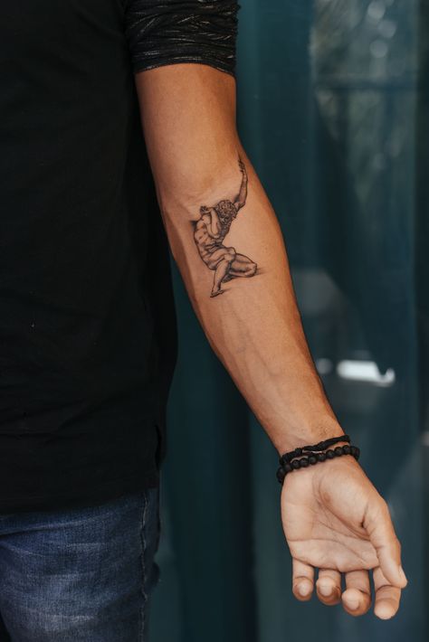 Guy Tattoo Placement, Asthetic Tattoos Ideas Men Forearm, Small Tattoos Bicep, Side Of Arm Tattoo Men, Stoicism Tattoo Ideas Men, Male Fine Line Tattoo, Small Detailed Tattoos For Men, Hard Work Tattoo Men, Men Forearm Tattoos Simple