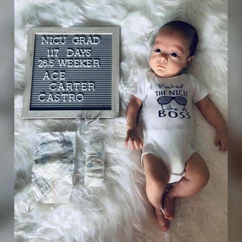 Preemie Babies Pictures Photo Ideas, Preemie Due Date Picture, Premie Photoshoot, Preemie Birth Announcement, Preemie Newborn Pictures, Nicu Baby Pictures Photo Ideas, Nicu Onesie Ideas, Nicu Graduate Photoshoot, Nicu Baby Tattoo Ideas