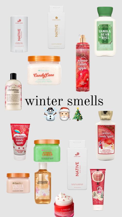 I miss Christmas!🎄✝️😭 How To Smell Like Winter, Christmas Body Care, How To Smell Like Christmas, Christmas Skin Care, Skin Care Winter, Christmas Lotion, Christmas Self Care, Christmas Perfume, Christmas Skincare