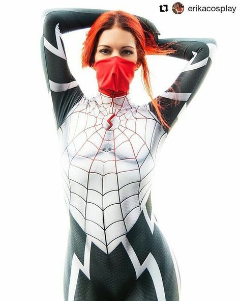 Deadpool Photos, Cindy Moon, Silk Costume, Cool Cosplay, Moon Costume, Spider Silk, Spiderman Cosplay, Spider Girl, Marvel Cosplay