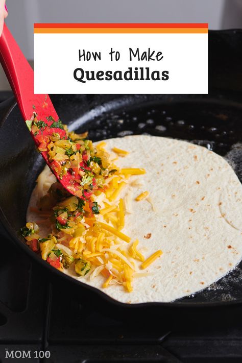 Stove Top Quesadilla, Uncooked Tortillas, Cheese Quesadilla Recipe, Quesadilla Recipes Easy, Quesadilla Maker, How To Make Quesadillas, Lunch Bowls, 10 Minute Meals, Waffle Maker Recipes