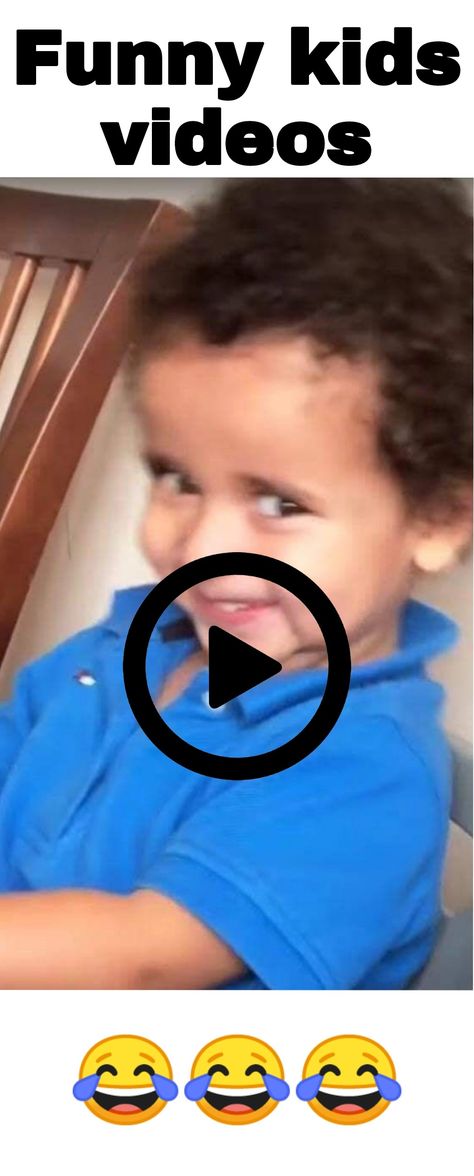 Funny kids videos Funny Videos For Kids To Watch, Kids Videos For Kids, Kid Videos Funny, Cute Kids Videos, Funny Try Not To Laugh Videos, Funny Little Kid Videos, Funny Little Kids, Funny Kid Videos, Kids Funny Videos