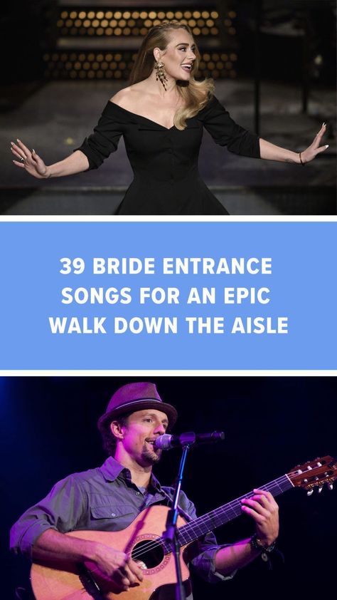 Check out these bride ceremony songs that will make the moment everything you've dreamed of and more. Bride Reveal Ceremony, Aisle Songs For Bride, Wedding Walk Out Songs, Songs For The Bride To Walk Down To, Wedding Entrance Songs Bridal Party, Walking Down Aisle Songs, Bride Songs Entrance Walks, Bride Walking Down The Aisle Songs, Wedding Aisle Songs