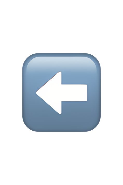 The emoji ⬅️ Left Arrow depicts a simple arrow pointing towards the left direction. The arrow is straight and narrow, with a sharp triangular tip and a straight line extending from it. The line is slightly curved towards the end, giving the impression of a slight bend. The arrow is filled with a solid color, usually black or gray, and has no additional details or embellishments. Arrow Pointing Left, Apple Emojis, Left Arrow, Arrow Point, The Emoji, An Arrow, The Arrow, Islamic Girl, Drawings Simple