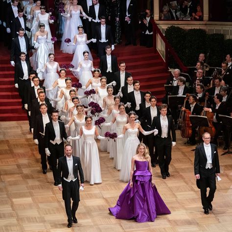 Bal Dresses, Vienna Ball Gown, Vienna Opera Ball, Vienna Ball, Debutante Ball Aesthetic, Ballroom Aesthetic, Viennese Waltz, The Magic Flute, Debutante Ball