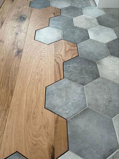 Colour Hallway, Transitional Decor Living Room, Shoelace Patterns, Transitional Decor Kitchen, Floor Tile Design, Floor Ideas, Small Hallway, Transitional Living, Cat Furniture Diy