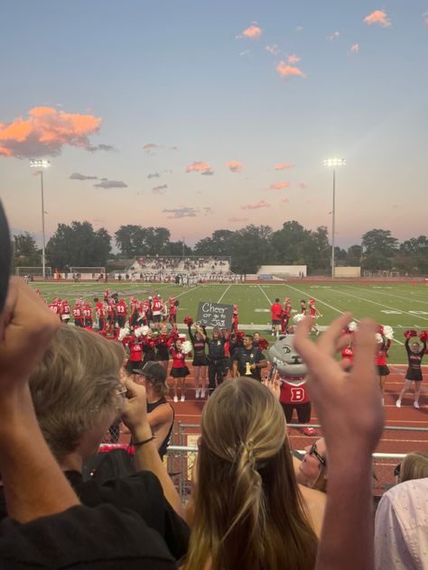 football game, football sign, blackout, homecoming game, america highschool Homecoming Game Aesthetic, Hoco Football Game, Homecoming Book, Homecoming Football Game, Highschool Life, America Aesthetic, September Mood, High School Football Games, College Vision Board