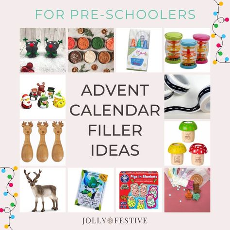 Fabulous advent calendar fillers for toddlers & pre-schoolers. Sprinkle magic as your little one discovers the wonder of Christmas. Advent Calendar Ideas Diy Toddler, Toddler Advent Calendar Fillers, Diy Advent Calendar For Toddlers, Advent Calendar Ideas For Toddlers, Advent Fillers For Kids, Advent Calendar Fillers For Toddlers, Toddler Advent Calendar Ideas, Ideas For Advent Calendar Fillers, Kids Advent Calendar Ideas