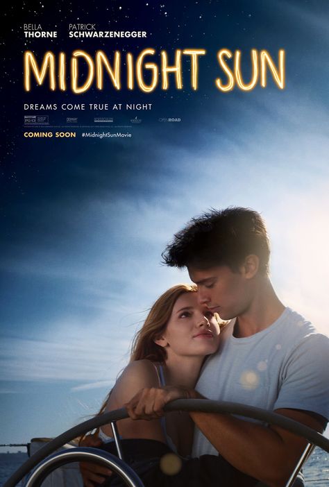 MIDNIGHT SUN starring Bella Thorne & Patrick Schwarzenegger | In select theaters March 23, 2018 Midnight Sun Movie, Triple 9, Jeremy Camp, Patrick Schwarzenegger, Ansel Elgort, Imdb Movies, The Lunar Chronicles, 2018 Movies, Shailene Woodley