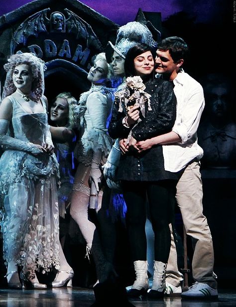 The Addams Family musical. this picture literally makes me so happy. DREAM ROLE DREAM EVERYTHING. Kiss Songs, Addams Family Musical, Eric Singer, Musica Disco, Addams Family Costumes, David Lee Roth, Kiss Army, Theatre Geek, Adams Family