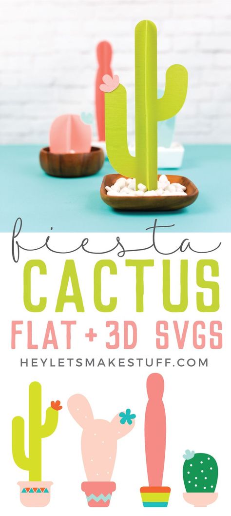 Cactus Svg Free Files For Cricut, Fiesta Party Decor, Cactus Svg, Fiesta Party Decorations, Cactus Party, Taco Party, Diy Crafts To Do, Funky Junk, Cricut Tutorials