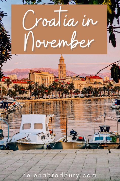 Croatia Autumn Outfit, Croatia In November, Croatia Travel Outfits Fall, Croatia Fall Outfit, Croatia Outfits Fall, Croatia In October, Visiting Croatia, Travel To Croatia, November Weather