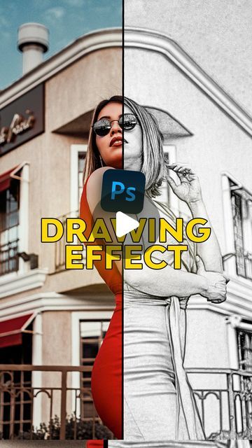 How To Make Sketch, Photoshop Basics, Photoshop Edits, Photography Sketch, Photoshop Lessons, Good Photography, Photoshop Tutorial Graphics, Photoshop Video Tutorials, Photoshop Sketch