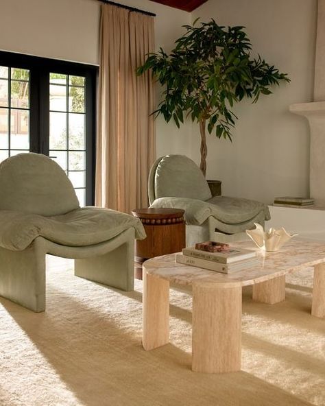 Accent Chairs For Living Room Ideas, Accent Chair Ideas, Carly Cushnie, Jake Arnold, Leather Chair Living Room, Oval Coffee Table, Leather Accent Chair, Lulu And Georgia, Outdoor Dining Furniture