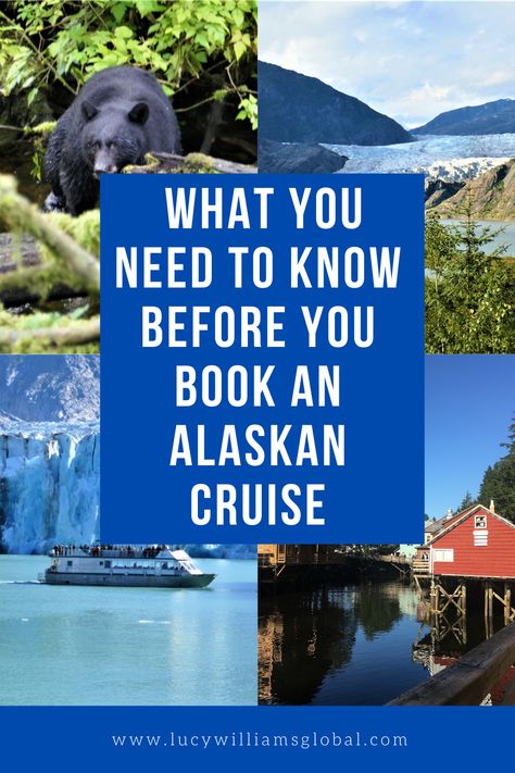 Cruising Alaska is a once-in-a-lifetime adventure that offers breathtaking views of glaciers, wildlife sightings, and charming port towns. Make sure to book a cabin with a balcony to fully enjoy the stunning scenery from the comfort of your room. Don't forget to pack layers for the changing weather and be prepared for exciting excursions in each port.   Cruise Ship Travel | Cruise Ship Tips | Cruise Vacation | Cruise Ships | Cruise Ports | USA | Alaska | Cruise Port Tips | Alaska Cruise Best Alaskan Cruise Excursions, Cruise Ship Tips, Alaska Cruise Ports, Ship Travel, Cruise Ports, Alaska Adventures, Visit Alaska, Stunning Scenery, Lucy Williams