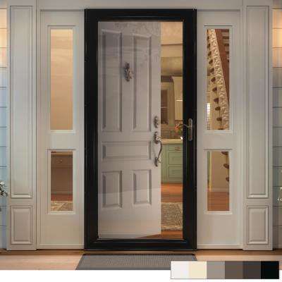 Storm Doors - Exterior Doors - The Home Depot Full Glass Exterior Door, Larson Storm Doors, Aluminum Storm Doors, Glass Storm Doors, Exterior Doors With Glass, Casas Coloniales, Front Entry Doors, Storm Door, White Doors